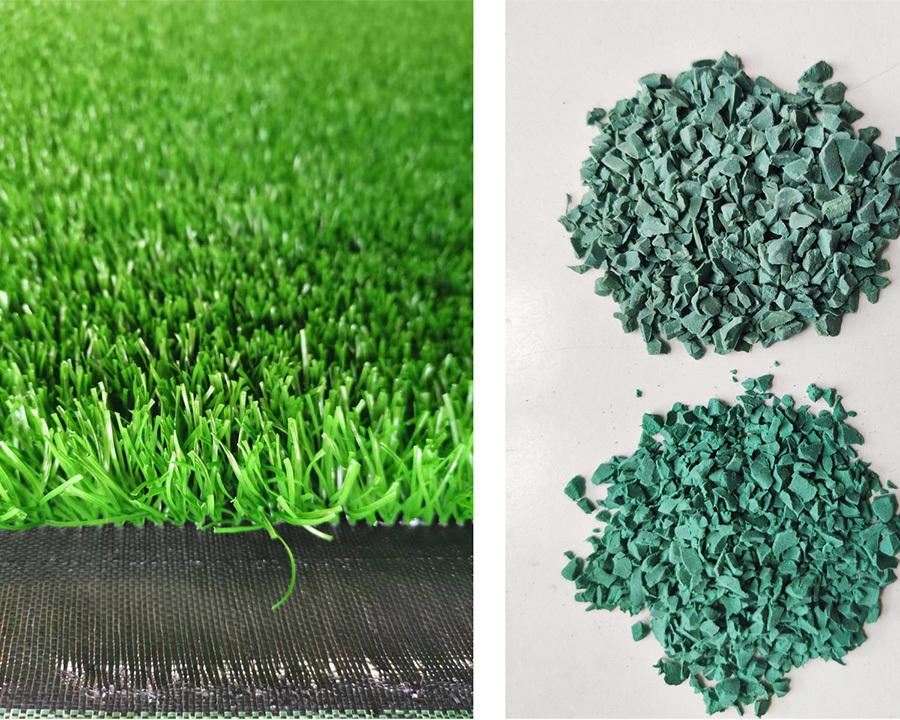 Football field artificial turf construction Plan