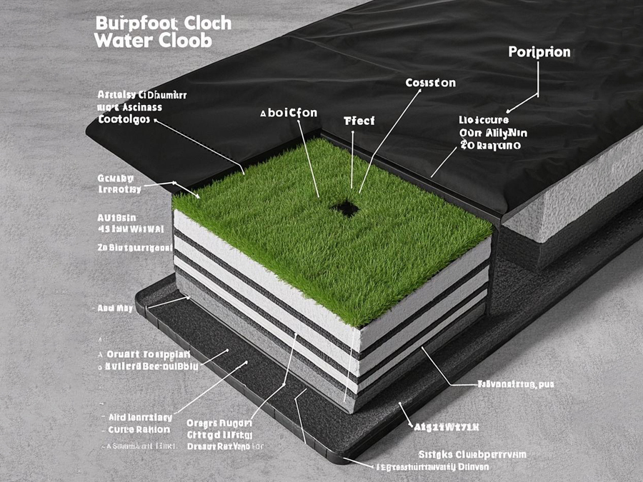 How to Install a Drainage System on Concrete or Cement Surfaces to Prevent Water Accumulation on Artificial Grass