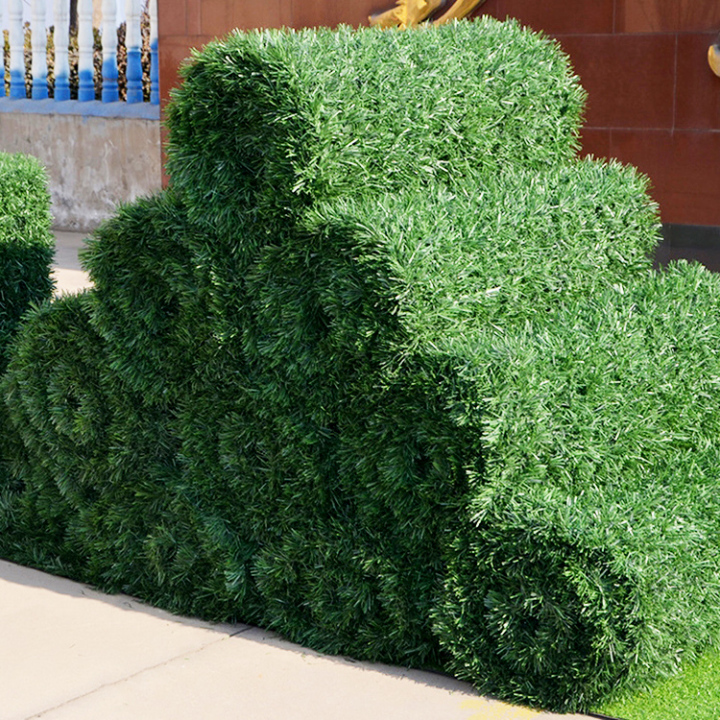 artificial grass fence