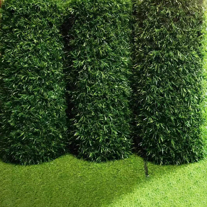 artificial grass panels for fence