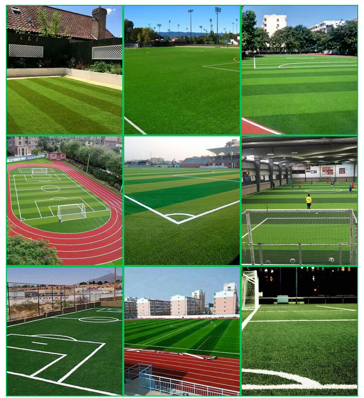 Outdoor Synthetic Grass Football Fields