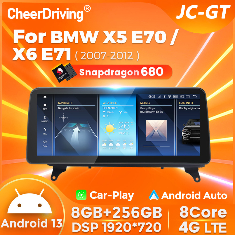 New Apple CarPlay Upgrade Android Auto Mod for BMW CIC