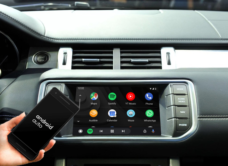 New Apple CarPlay Upgrade Android Auto Mod for Land Rover Range Rover ...
