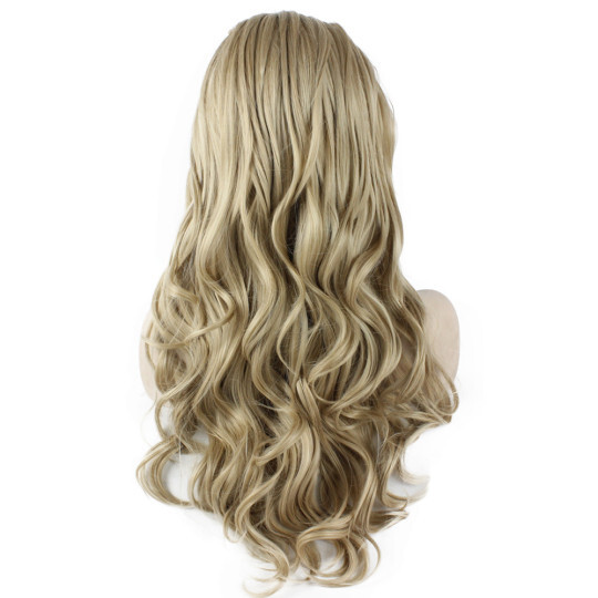 Darker Ash Blonde Long Wavy Wig dark blonde wig | fashion wigs online