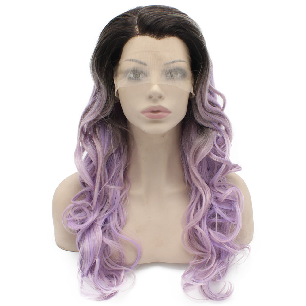 Purple Lace Front Wig Purple Wig 