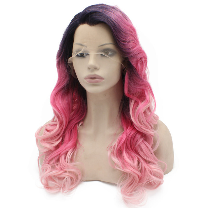 pink wig natural