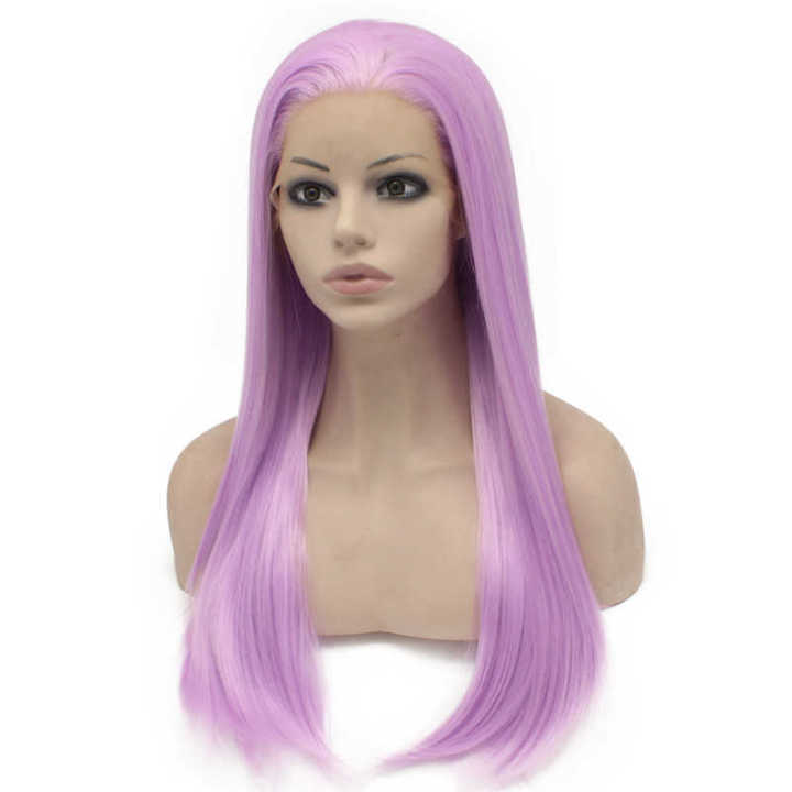 lilac wig purple lace front wig
