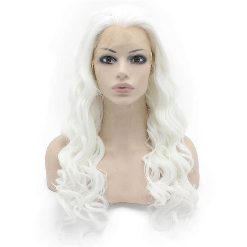 long white wig | white curly wig