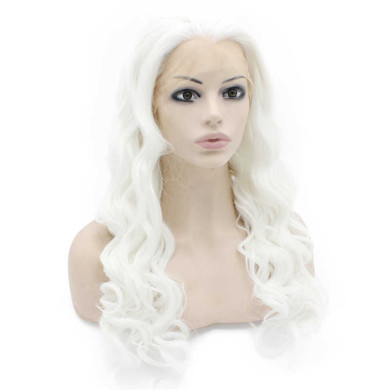 long white wig | white curly wig