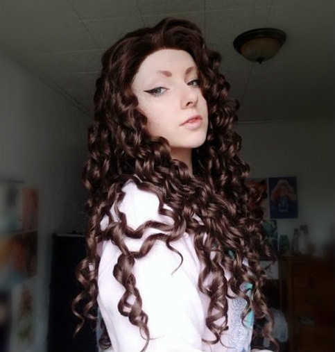 long brown curly wig curly brown wig