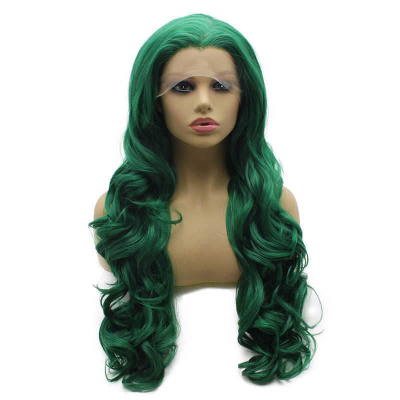 Amazing Long Green Wig Photo Collection