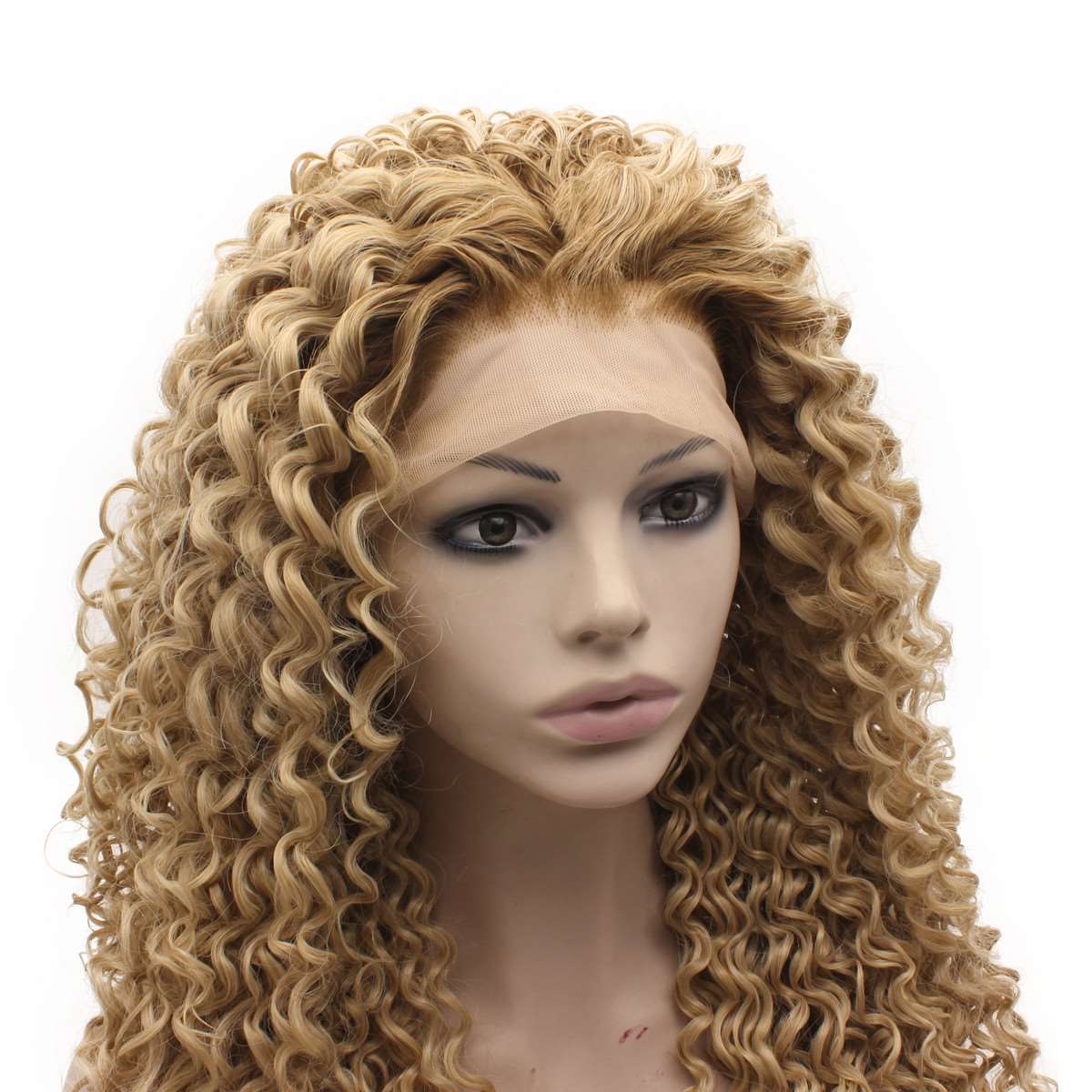 Loose Curly Synthetic Lace Front Blonde Wig Iwonawig