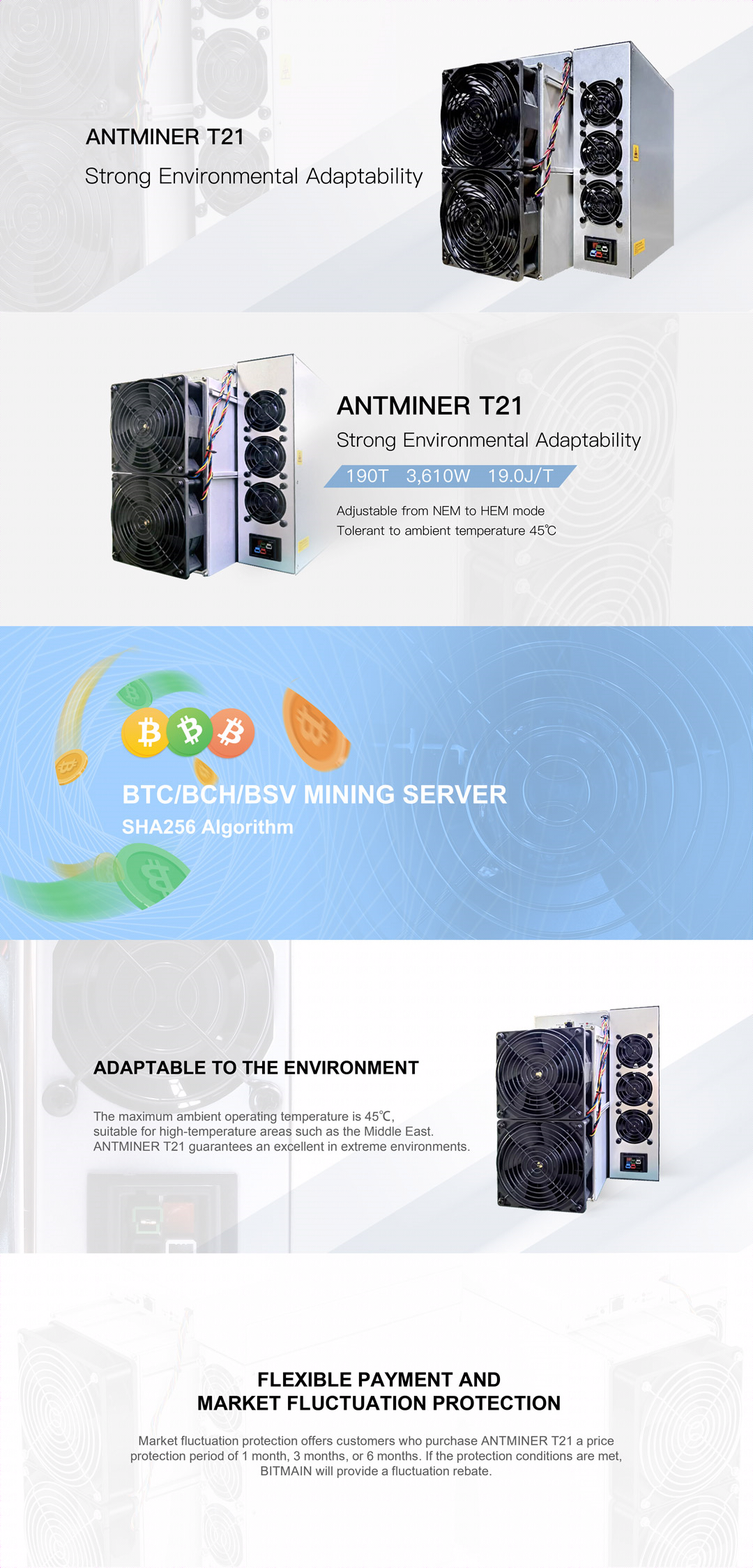Bitcoin Miner Antminer T21 190T 3610W BTC/BCH/BSV SHA256 T21,Bitcoin Miner,Blockchain Bitcoin Miner,Cryptocurrency BTC Miner,Asic Mining Machine,Bitcoinmining Machine,Asic Miner,BTC Miner,Whatsminer,Bitmain Antminer Bitcoin Miner Antminer T21 190T 3610W BTC/BCH/BSV  SHA256 T21 Miner,Antminer,Bitcoin Miner,bit,Miner Antminer