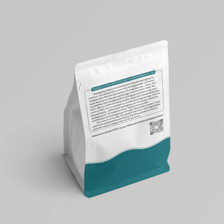 Custom coffee beans bags the biodegradable compostable coffee bags