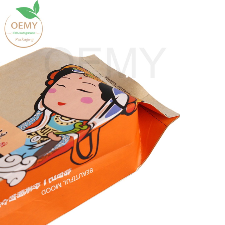 Custom biodegradable bags eco friendly packaging
