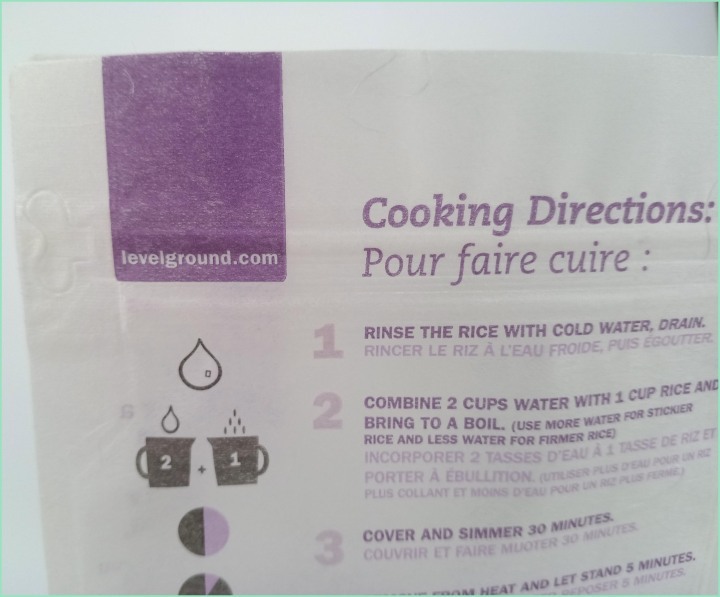 Custom paper transparent eight-sided sealed rice packaging bag