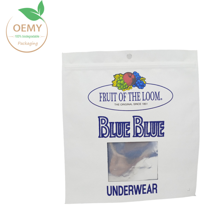 High barrier bdegradable kraft paper packaging