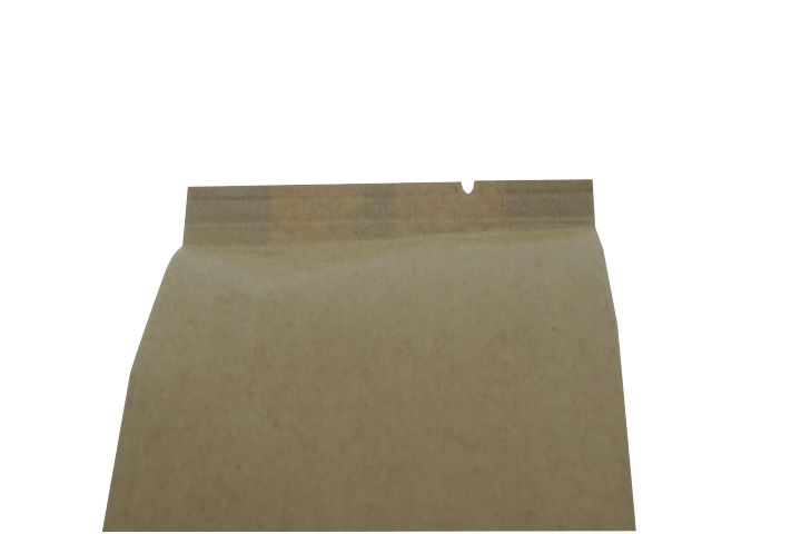 A print-free biodegradable packaging bags eco friendly kraft paper pouch bag