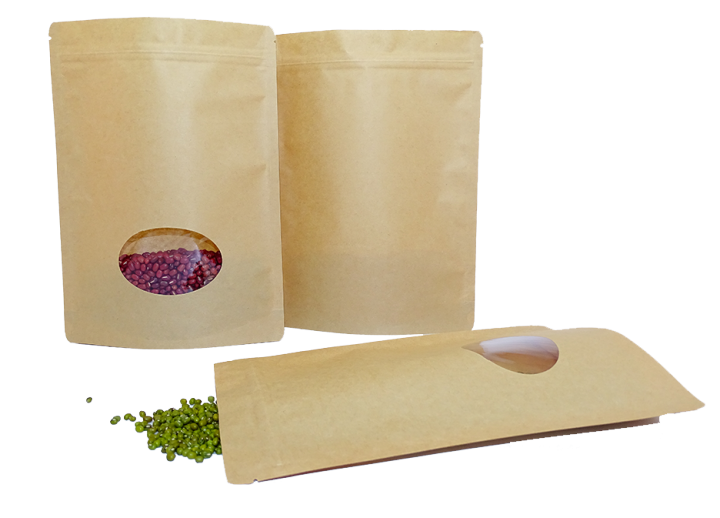 biodegradable paper packaging paper dry fruit bag 