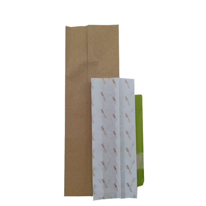  eco frienfly packaging aluminum foil kraft paper bag