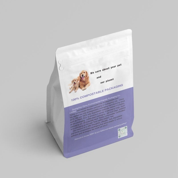 Custom pet food packaging bag factory