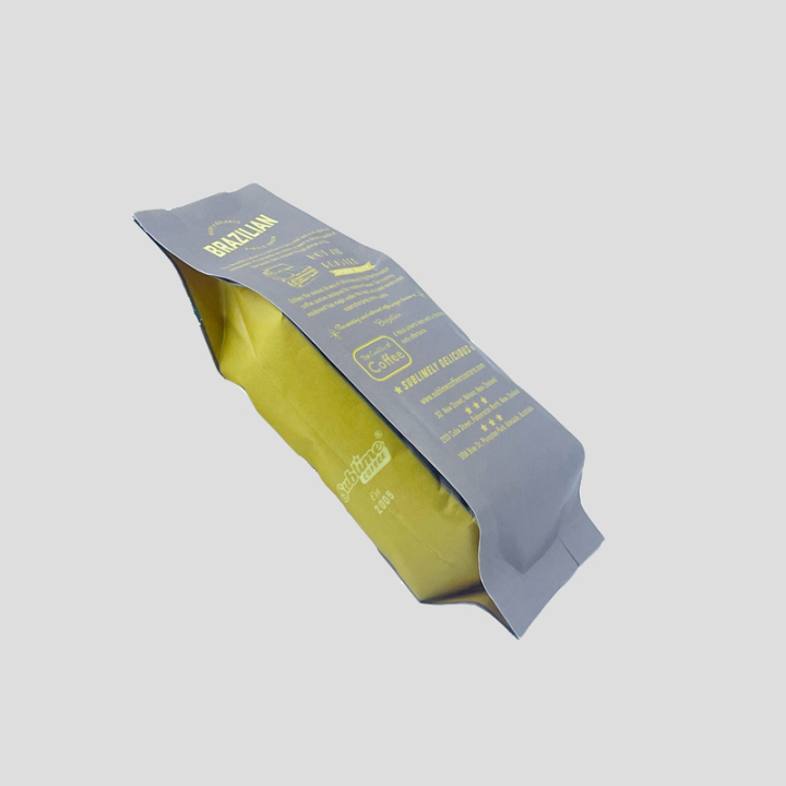 Side seal eco friendly packaging pouch and coffee bag packaging