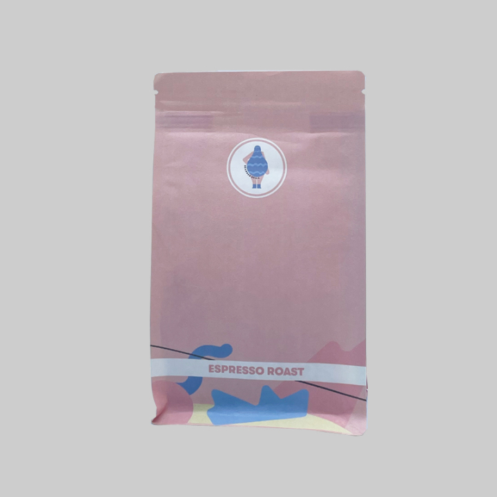 Custom creative compostable coffee packaging bag