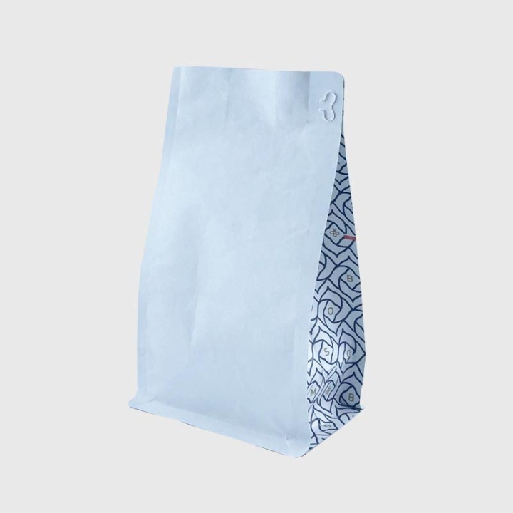 front side compostable ziplock bags and biodegradable coffee bags