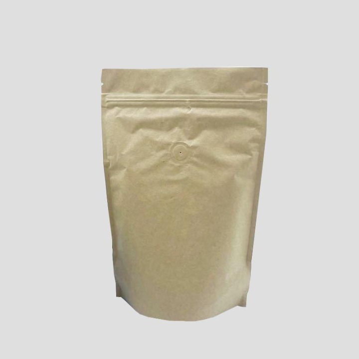 Custom coffee bean bags stand up popuch coffee packaging bag with valve
