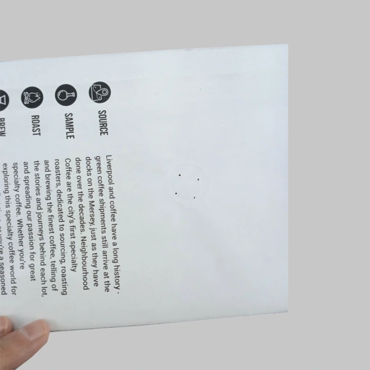 Compostable Custom Coffee Bags Eco Paper Packaging Solution  