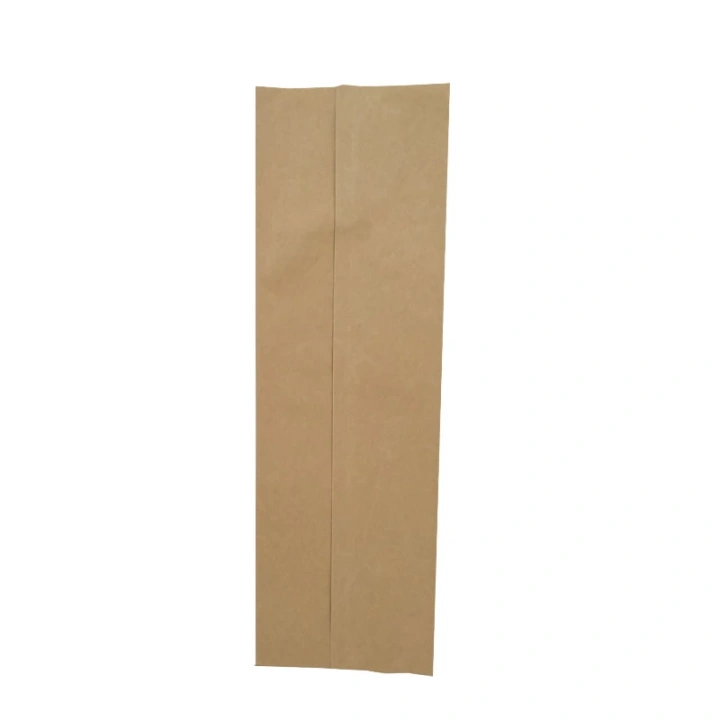 Biodegradable Medium Kraft Paper Bag Aluminum Foil Lined Eco Conscious  