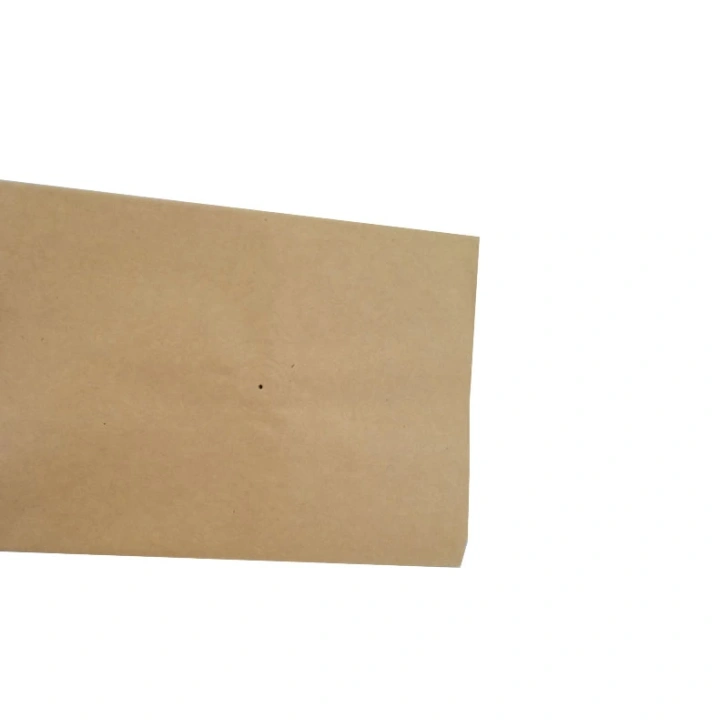 Biodegradable Medium Kraft Paper Bag Aluminum Foil Lined Eco Conscious  
