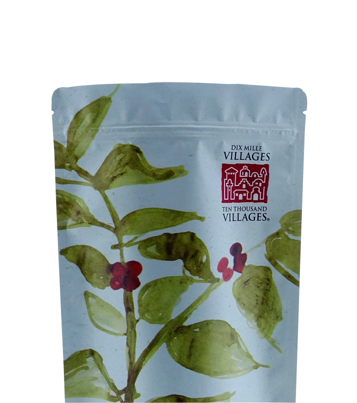 Custom Compostable Stand Up Pouches Biodegradable Snack Packaging  