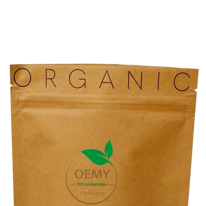 Wholesale Durable Kraft Paper Pouches Food-grade Packaging with transparent window Wholesale Durable Kraft Paper Pouches Food-grade Packaging with window Kraft paper packaging,compostable packaging,food packaging,biodegradable bags,flexible packaigng