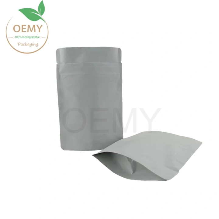 Eco Friendly Kids Safety Bags 100% Biodegradable Zipper Packaging  