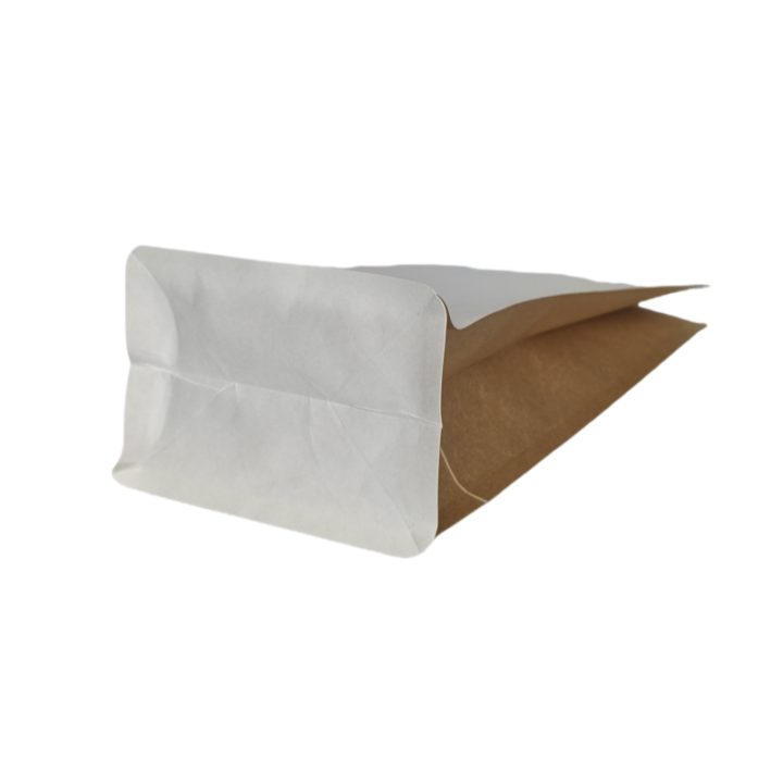 Eco Friendly Coffee Packaging Custom Compostable Eight Side Seal Pouches  