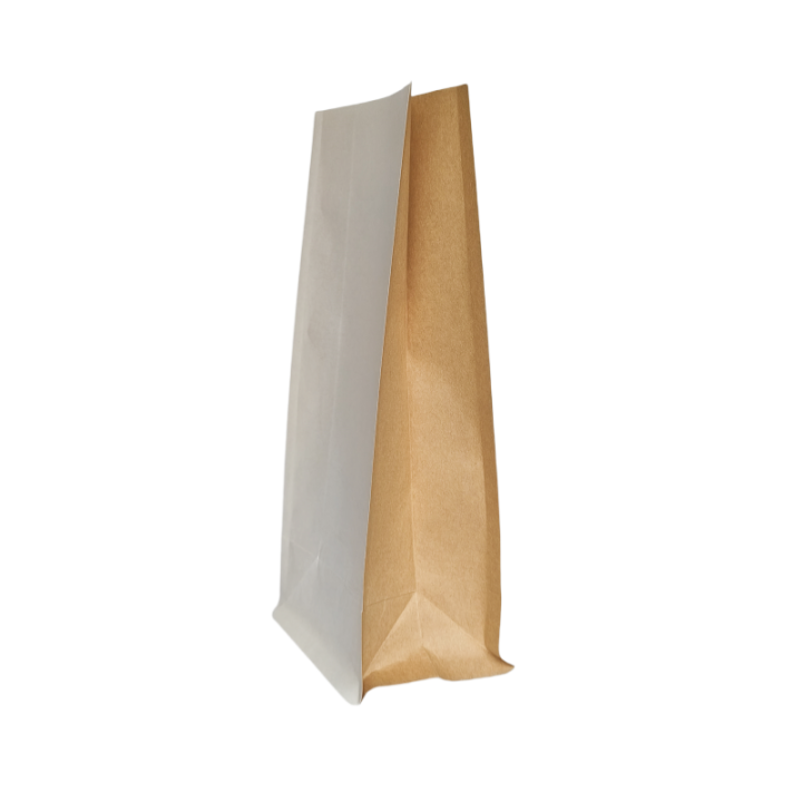 Eco Friendly Coffee Packaging Custom Compostable Eight Side Seal Pouches  