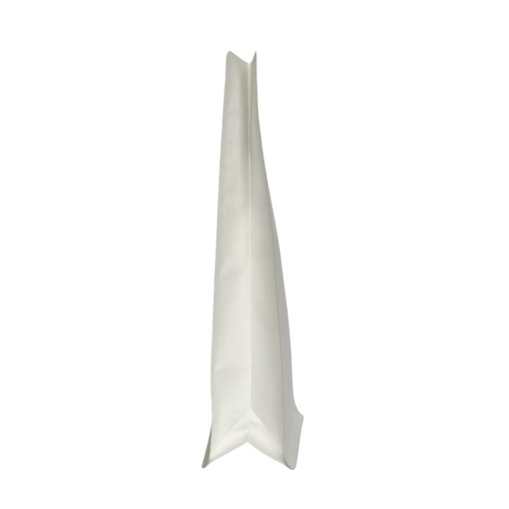 Custom Biodegradable Coffee Bags Eight Side Seal Aluminum Lined Pouches  