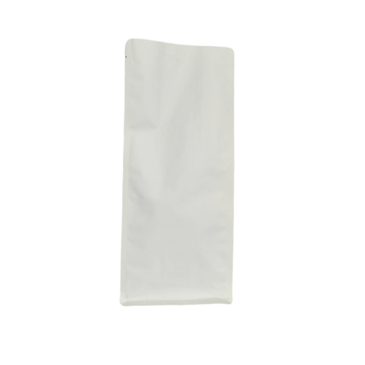 Custom Biodegradable Coffee Bags Eight Side Seal Aluminum Lined Pouches  