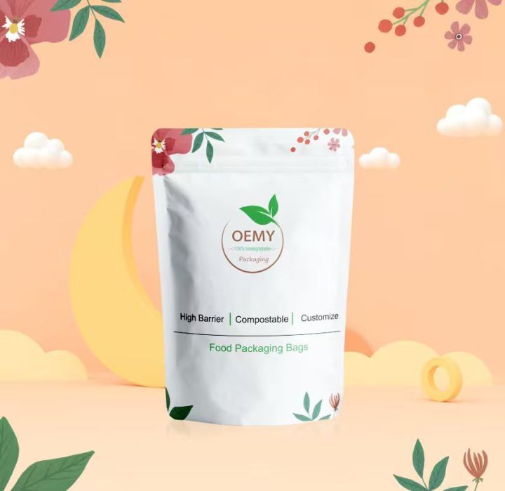Customizable Eco-packaging Bags Sustainable Stand-up Pouches Compostbale Bags Customizable Eco-packaging Bags Sustainable Stand-up Pouches compostable bags,biodegradable packaging,stand-up pouches,customizable bags,flexible packaging