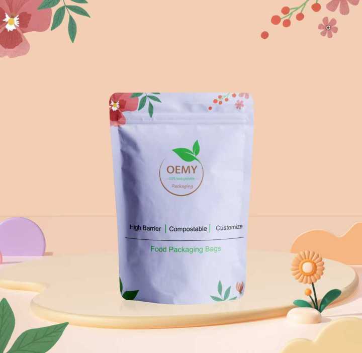 Customizable Purple Stand-up Pouches Flexible Food Packaging Biodegradable Bags Customizable Purple Stand-up Pouches Food Packaging Biodegradable Bags flexible packaging,biodegradable pouches,stand-up bags,customizable food packaging,compostable packaging