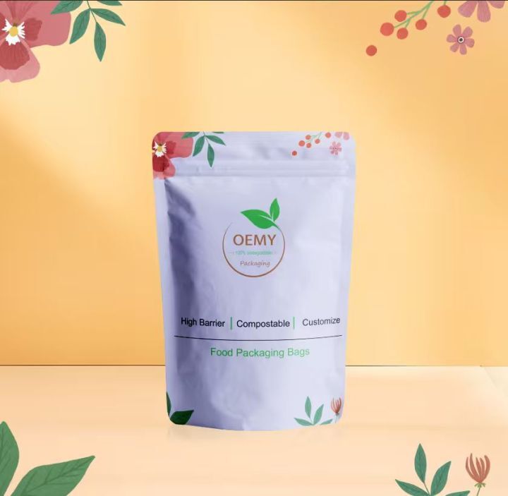 Compostable Flexible Packaging Food-Grade Packaging Bags Stand-up Pouches Compostable Flexible Packaging Food-Grade Packaging Bag Stand-up Pouch biodegradable packaging,stand-up pouch,food packaging,compostable packaging,customized pouch