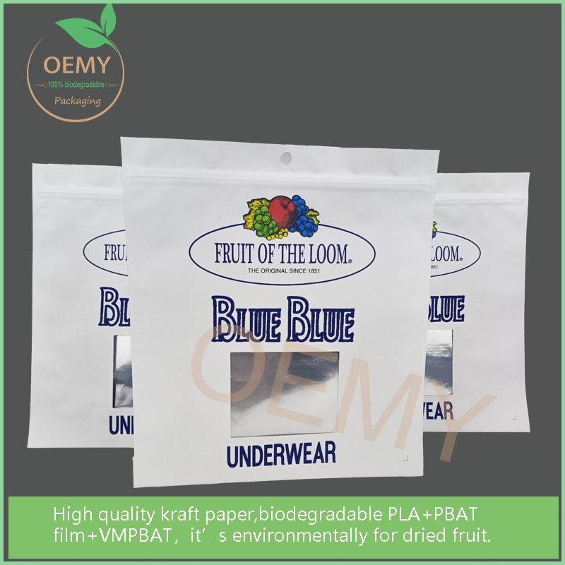 Customized High barrier bdegradable kraft paper packaging High barrier bdegradable kraft paper packaging degradable packaging bag,kraft paper packaging,stand up zipper bag