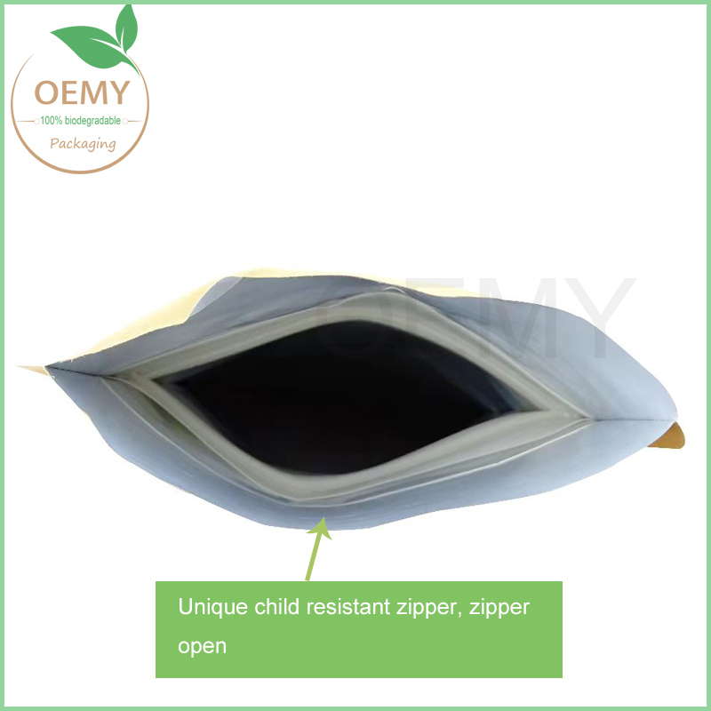 custom printed Child safety zipper bags  full biodegradable packaging bag. Compostable biodegradable zipper bags biodegradable zipper bags,biodegradable packaging,Stand up pouch
