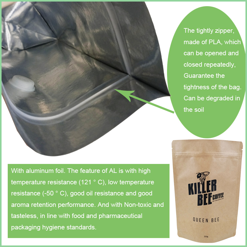  Custom paper coffee bags packaging eco friendly coffee bags - OEMY  Custom paper coffee bags packaging eco friendly coffee bags Eco friendly coffee bags,compostable coffee packaging,coffee bags packaging