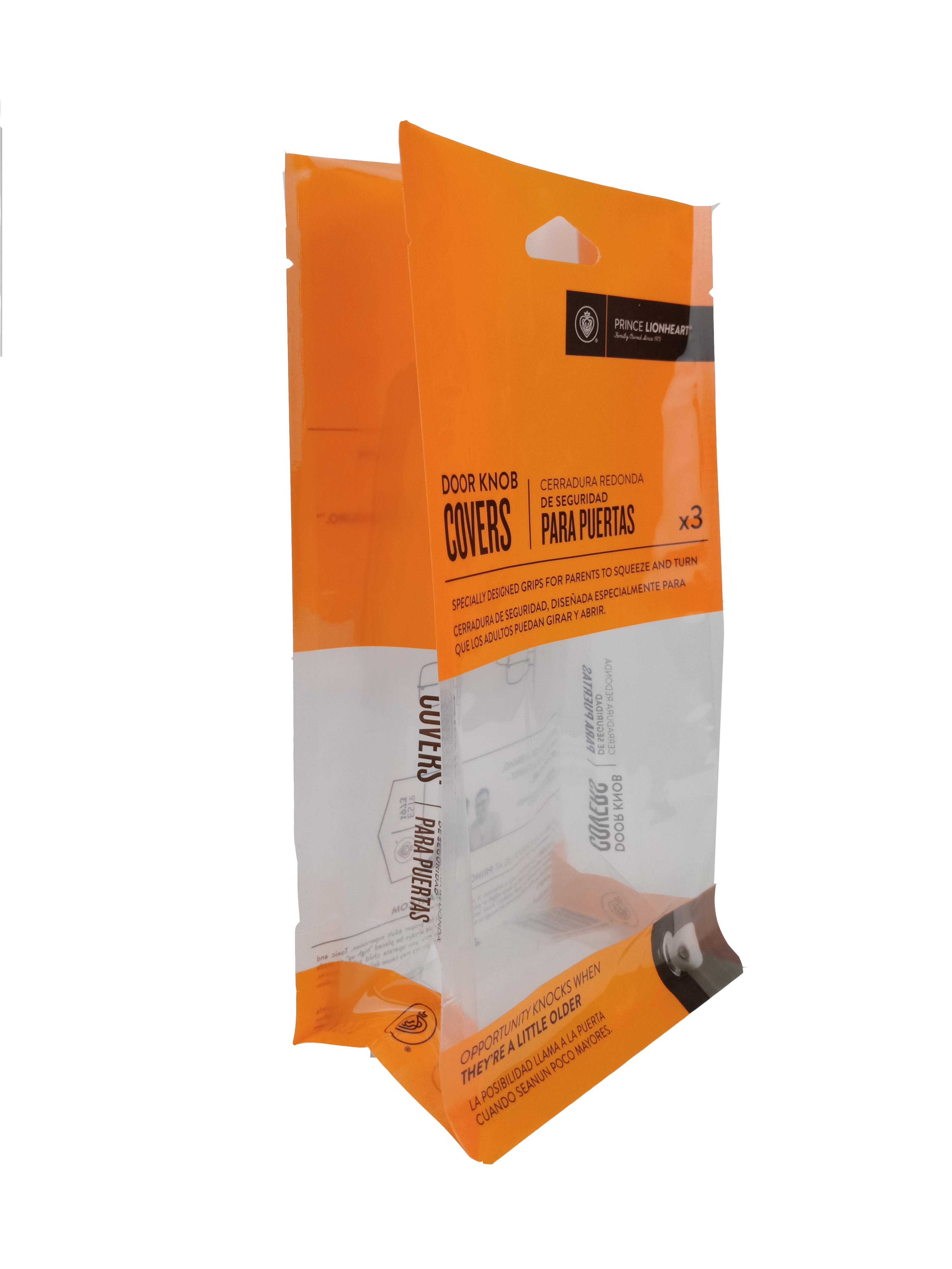 Eight-side sealed square bottom stand up zipper bag  stand up zipper bag,custom paper packaging