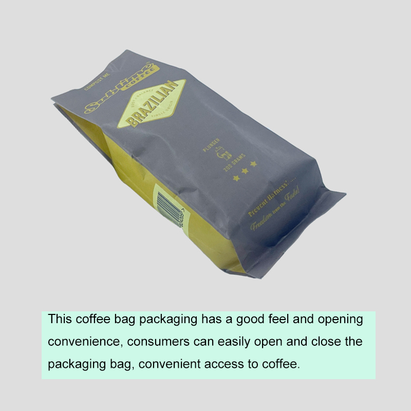 From China eco friendly packaging pouch biodegradable coffee bag Factory Side seal eco friendly packaging pouch and coffee bag packaging biodegradable coffee bags,coffee bag packaging,eco friendly packaging pouch