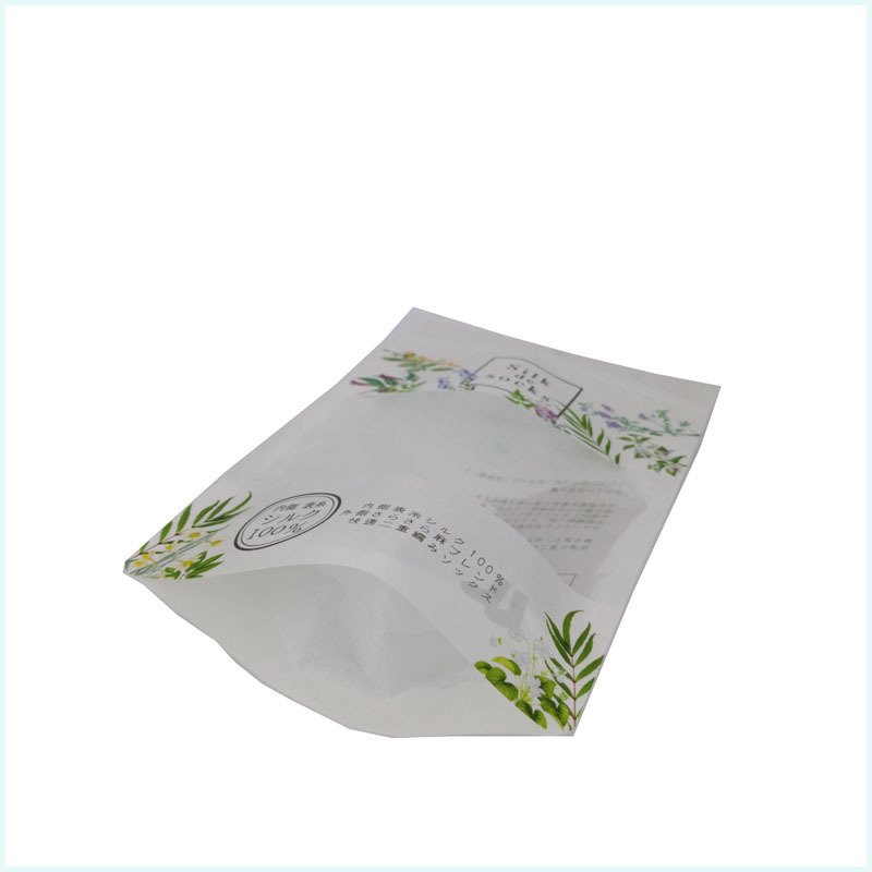 White kraft paper biodegradable stand up zipper eco friendly packaging bag White kraft paper biodegradable stand up zipper eco friendly packaging bag biodegradable packaging bags,stand up zipper bag,eco friendly packaging bag