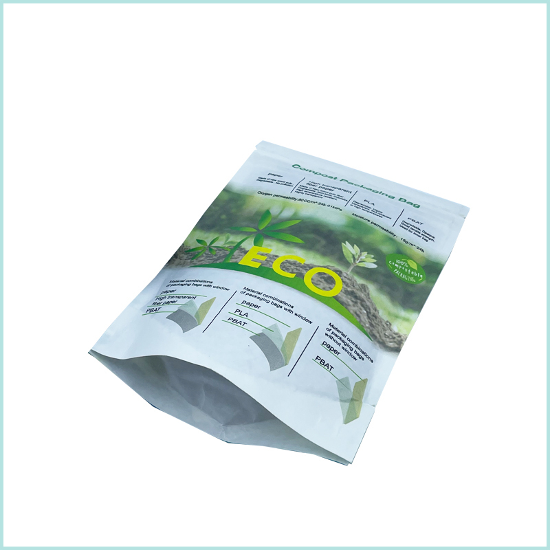 Resealable packaging pouch Factory China compostable zipper bags Resealable packaging pouch biodegradable paper packaging,compostable zipper bags,Resealable packaging pouch