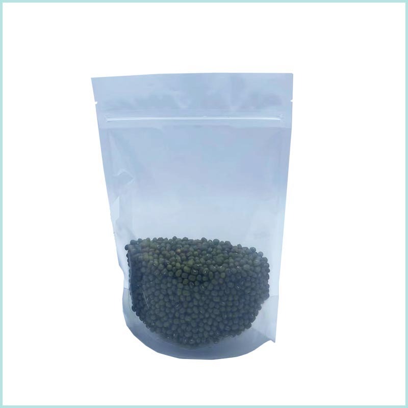 fully transparent biodegradable packaging stand up bags Custom - OEMY  stand up bags,biodegradable packaging bags